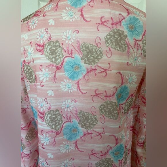 1970s Dart Collar Floral Shirt - Picture 5 of 5